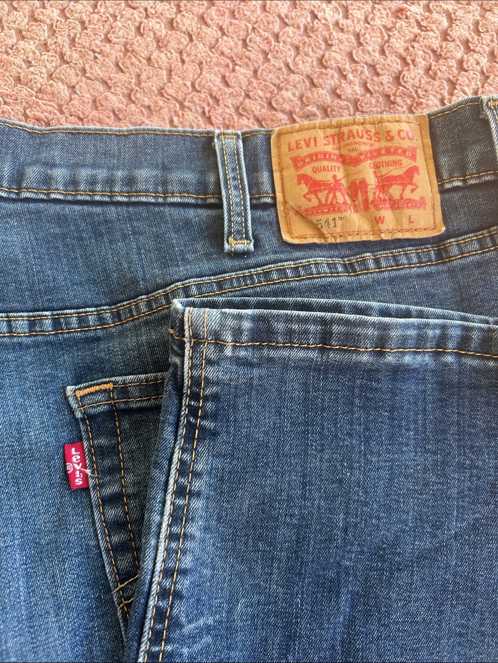 Levi's Blue Denim Jeans size 44X29